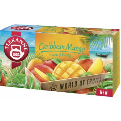Teekanne Ovocný čaj Carribbean Mango 20 x 2,25 g – Sleviste.cz
