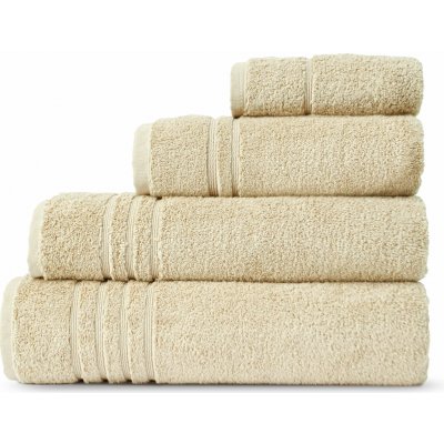 Darré ručníky a osušky COMFORT DI CASA NUO světle hnědá 50 x 100 cm – Zboží Dáma