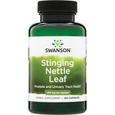 Swanson Stinging Nettle Extrakt z kopřivy 400 mg 120 rostlinných kapslí – Hledejceny.cz