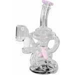 Blaze dab rig recycler 18 cm Černá – Sleviste.cz
