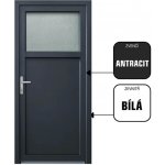 CanDo DRAVA bílá/antracit levé 98 x 208 cm – Sleviste.cz