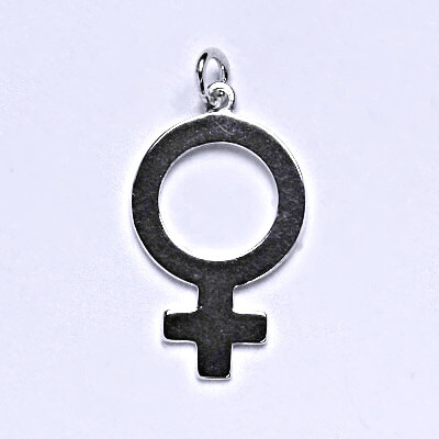 Čištín Stříbrný přívěšek znak ženy Přívěsek znak žena P 155 3801