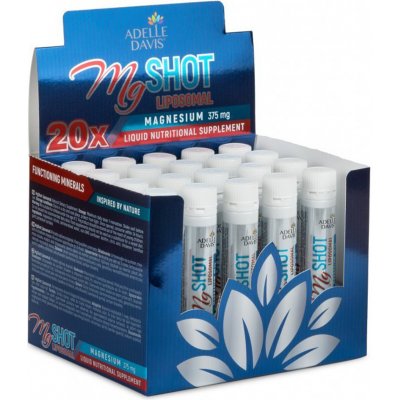 Adelle Davis MgSHOT Liposomal Magnesium 20 x 25 ml – Hledejceny.cz