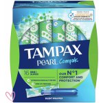 Tampax Pearl Compak Super tampony s aplikátorem 16 ks – Zboží Mobilmania