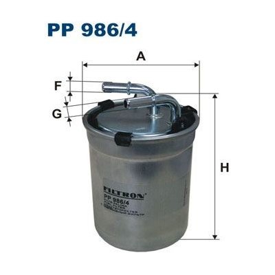 Palivový filtr FILTRON PP 986/4 | Zboží Auto