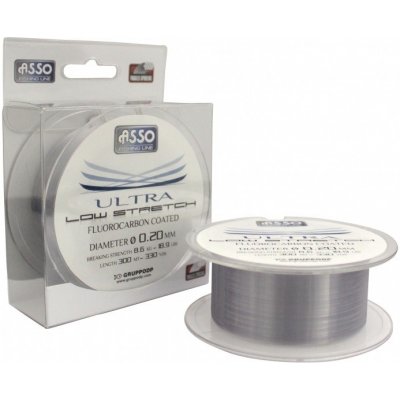 Asso Ultra Low Stretch clear 300 m 0,16 mm 4,6 kg – Hledejceny.cz