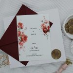 Svatební oznámení Červené růže – Zboží Dáma