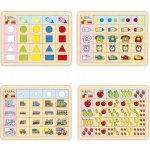 AKROS Logika set tvary a velikosti – Zboží Dáma