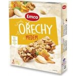 Emco ořechové tyčinky Ořechy a med 3 x 35 g – Sleviste.cz