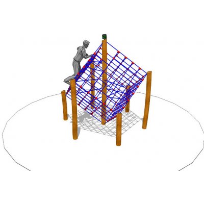 Playground System HŘIŠTĚ sestava z akátu Prolézačka Kostka – Sleviste.cz