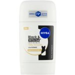Nivea Black & White Invisible Silky Smooth deostick 50 ml – Hledejceny.cz