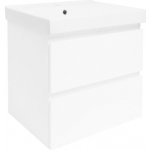 SAT Skříňka s umyvadlem B-Way bílá lesk BWAY260WU1BI – Sleviste.cz