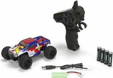 ECX Ruckus Monster Truck 4WD RTR modrá 1:24