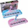 HM Studio elektronické klávesy 37 kláves růžové