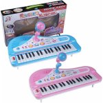 HM Studio elektronické klávesy 37 kláves růžové – Zboží Dáma