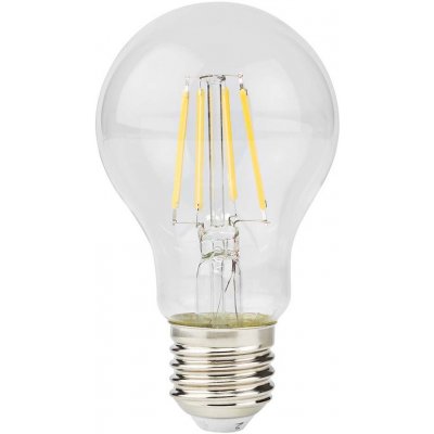 Nedis LBFE27A602 LED žárovka, retro, E27, A60, 220V, 7W, teplá bílá, 806lm, 2700K, stmívatelná, čirá LBFE27A602 – Hledejceny.cz