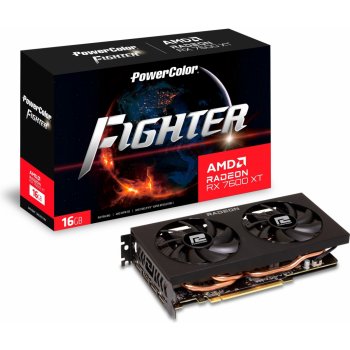 PowerColor Radeon RX 7600 XT Fighter 16GB GDDR6 RX7600XT 16G-F