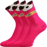VoXX ponožky Hafíček magenta 3 pár – Zbozi.Blesk.cz