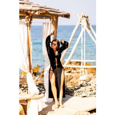 Moderní dámské VSB KYLIE kimono černé – Zboží Dáma