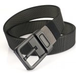 Nylonový opasek s kovovou přezkou Rampon černý – Sleviste.cz