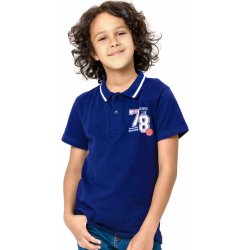 Winkiki kids Wear chlapecké tričko Polo 78 navy
