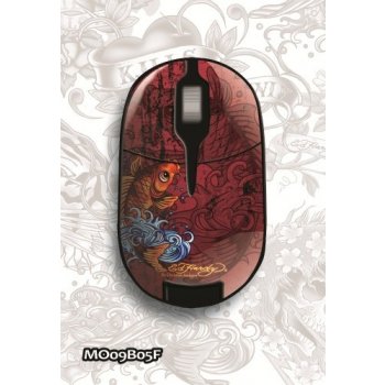 Ed Hardy Pro Wireless Mouse Fashion 2 - Koi Fish MO09B05F