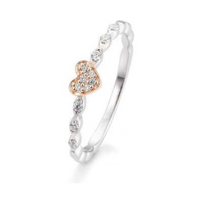 Sofia Diam zlatý prsten s diamanty BE41 05710 Y R – Zboží Mobilmania