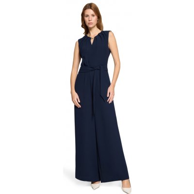 Betty & Co dámský společenský overal 6571/3123 8543 modrý – Zbozi.Blesk.cz