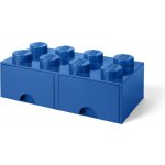 LEGO® Úložný box 250 x 502 x 181 se šuplíky tmavě modrá – Sleviste.cz