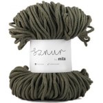 Bavlněná šňůra MILA 5mm - Olivová/P48 – Zboží Dáma