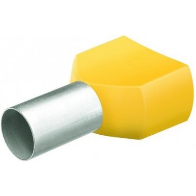 Knipex Dvojité dutinky s izolací, 2x6.0 žlutá/50ks, – Zboží Mobilmania