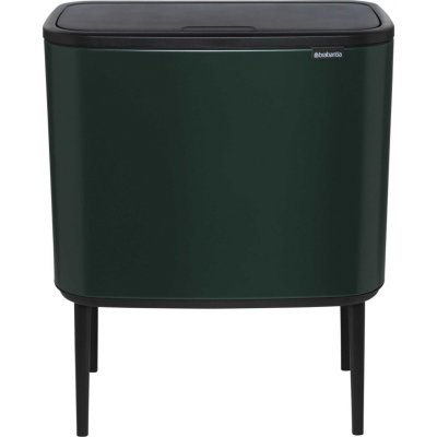 Brabantia BO Touch Bin 11+23 L tmavě zelená 304187