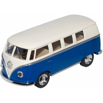 Kinsmart Volkswagen Classical Bus 1962 modrá 1:32