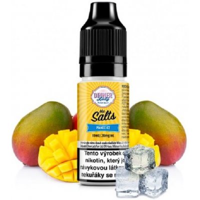 Dinner Lady Nic. Salts Mango Ice 10 ml 20 mg – Zboží Mobilmania