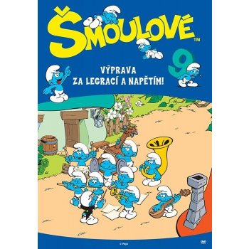 Šmoulové 9: Výprava za legrací a napětím DVD