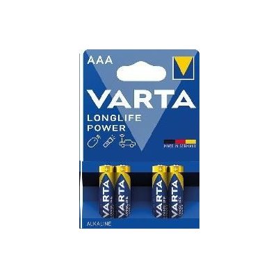 Varta Longlife POWER HIGH ENERGY AAA 4ks 409664 – Zboží Živě