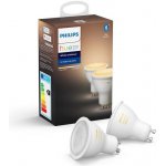 Philips Hue BT LED žárovka GU10 5W bílá 2 ks Chytrá LED žárovka 2ks 2200-6500K – Hledejceny.cz