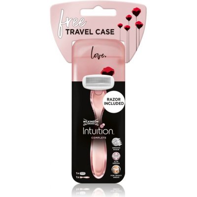 Wilkinson Sword Intuition Complete Travel Case + 1 ks hlavic – Zboží Mobilmania