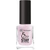 Lak na nehty Dermacol 5 Days Stay Nail Polish 04 Nude Glam 11 ml