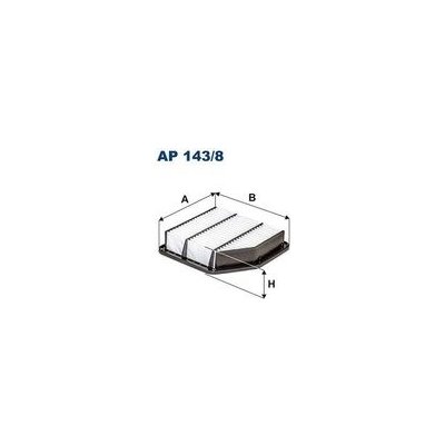 Vzduchový filtr FILTRON AP 143/8 – Hledejceny.cz