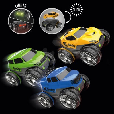 Smoby Náhradní autíčko FleXtrem Discovery Set modrá žlutá a zelená – Zbozi.Blesk.cz