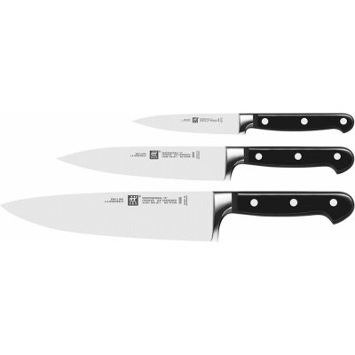 Zwilling Professional“S“ set nožů - 3 ks kuchařský, plátkovací, na zeleninu – Sleviste.cz
