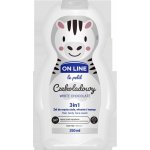 On line le petit 3v1 šampon mycí a sprchový gel Bílá čokoláda 350 ml – Zboží Dáma