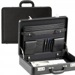 D&N koženkový pracovní kufr atašé 2631 01 černý – Hledejceny.cz