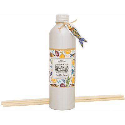Castelbel Náhradní náplň do difuzéru Sardinka Citron a mořská sůl 250 ml – Hledejceny.cz