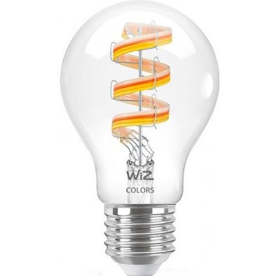 Philips WiZ Chytrá žárovka Filament 40W E27 RGB čirá Clear – Zboží Mobilmania