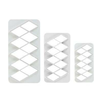 Sada vykrajovátek 3kusy Geometric - diamant XL PME – Hledejceny.cz