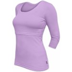 Jožánek Kateřina tričko pro snadné kojení 3/4 rukáv tyrkysová – Zboží Mobilmania