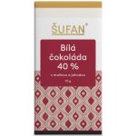 Šufan Bílá 40% čokoláda s malinou a jahodou 70 g – Zboží Dáma