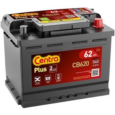Centra Plus 12V 62Ah 540A CB620 – Zboží Mobilmania